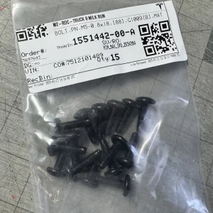 QTY 15 NEW OEM TESLA MODEL S 3 X Y BOLT M5-0 8X18 1551442-00-A